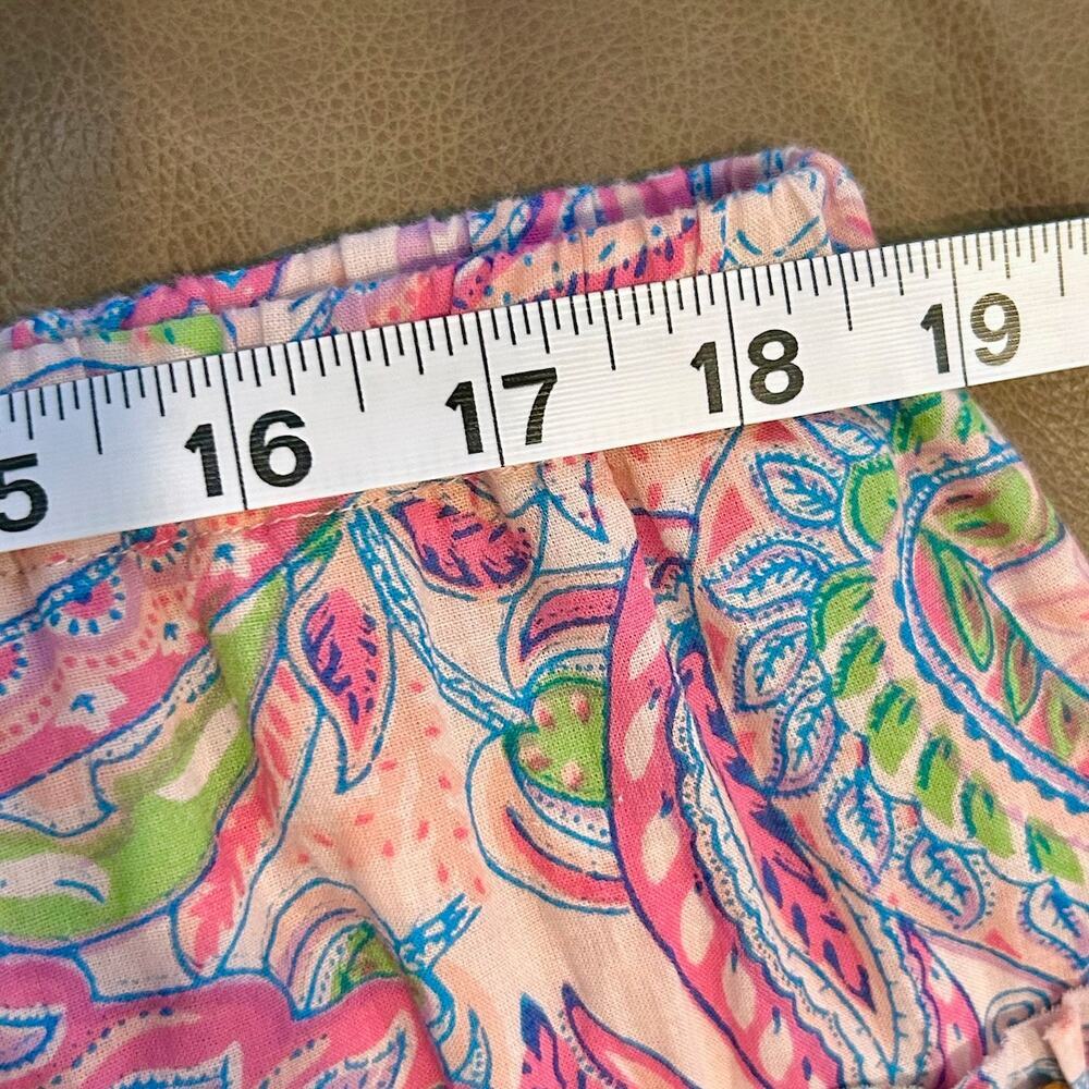 Beaded Boho Chic Pastel Purple Pink Paisley Tiered Ruffle Fairy Skirt Medium - Picture 7 of 8